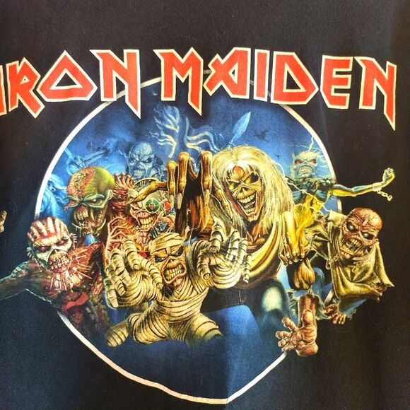 Iron Maiden Eddie T Shirt Black XL Stranger Things Eddie Munson This Is Music - Picture 2 of 3